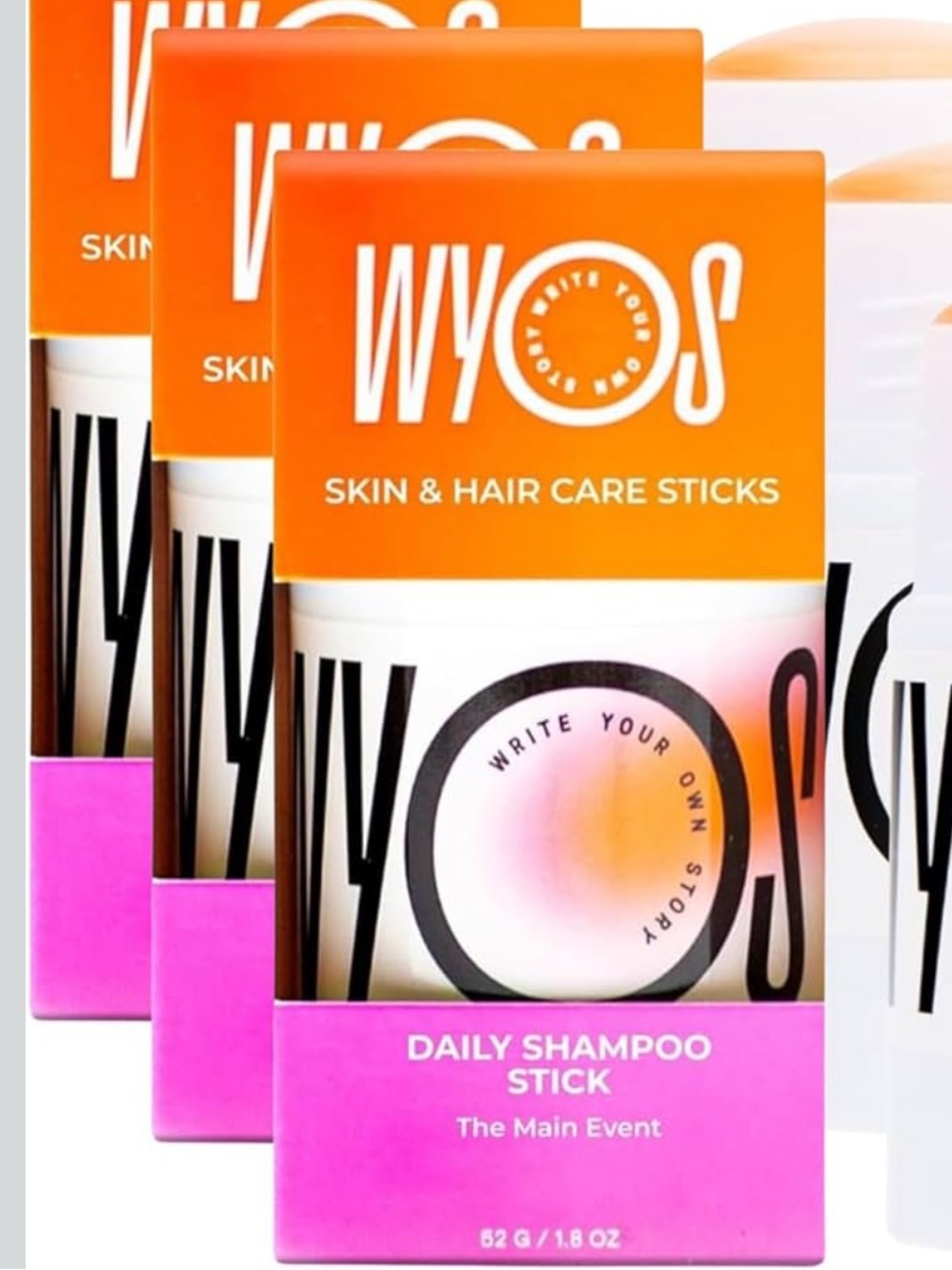 WYOS The Mane Event Daily Shampoo Stick – 1.8 oz.